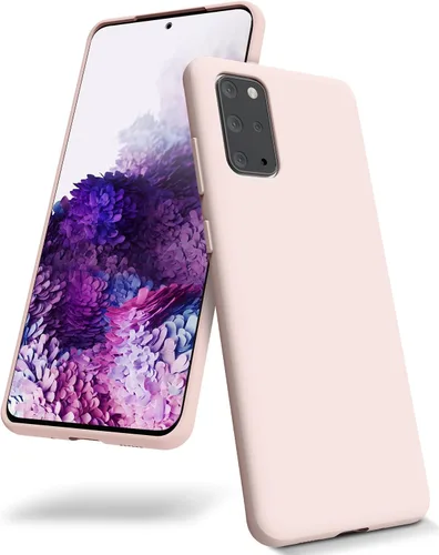 Vista 8 de GOOSPERY Funda de silicona líquida para Samsung Galaxy S20 Plus (2020) Jelly Rubber Bumper Case con forro de microfibra suave, color gris lavanda