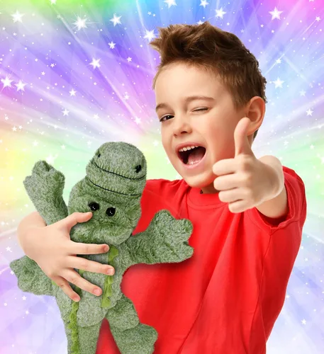 Vista 2 de Puzzled DolliBu - Animal de peluche grande y súper suave, lindos animales de peluche realistas para niñas, niños y adultos, regalos de animales