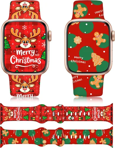 Vista 7 de Clovers Lucky Gifts - Correas de reloj compatibles con Apple Watch para mujer de 1.654 pulgadas (1.654 pulgadas), 1.614 pulgadas, 1.575 pulgadas