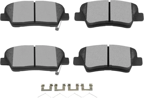 Vista 33 de SCITOO Juego de pastillas de freno semimetálicas delanteras D412 para Chevrolet Camaro 1988-1991, Chevrolet Corvette 1988-1996, Pontiac Firebird