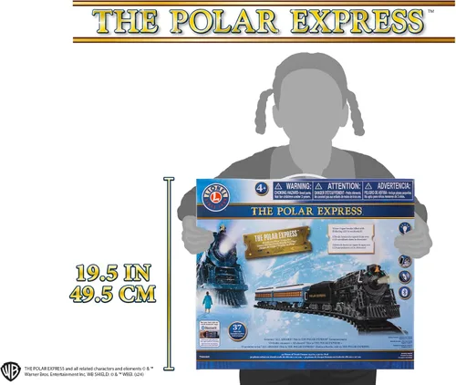 Vista 19 de [Usado] Lionel The Polar Express - Juego de tren a batería para niños a partir de 4 años