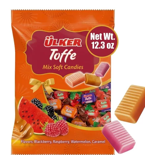 Vista 11 de Fruit Slices Jelly Candy - Bolsa de 12.3 onzas envueltas individualmente