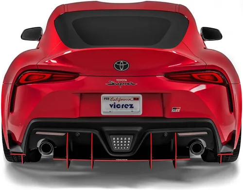 Vista 4 de Vicrez Centa VR2 Difusor trasero vz102453 compatible con Toyota Supra A90 MKV 2020-2023