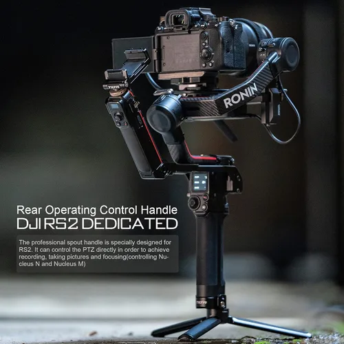 Vista 5 de Tilta Manija de control de operación trasera para RS 2 Controles RS2, compatible con Nucleus Nano, Nucleus M, DJI Wireless Follow Focus Systems