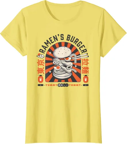 Vista 14 de Ramen's Burger Japan Art Anime Ramen Japon Pop Style Vintage Camiseta, gris, S Gris Oscuro
