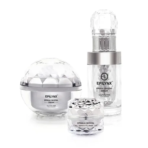 Vista 8 de EPILYNX Libre de alérgenos para pieles sensibles EpiSilk Crystal Day Crema hidratante facial antienvejecimiento - Reduce el enrojecimiento