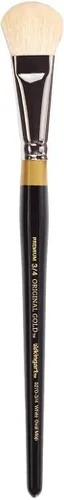 Vista 7 de KINGART Premium Original Gold 9270-1 - Cepillo ovalado para artista, pelo sintético suave, mango corto, para acrílico, acuarela y pintura al óleo