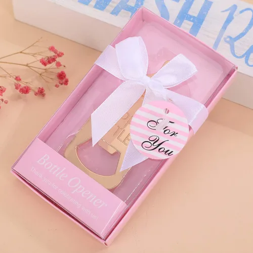 Vista 5 de Juego de 24 abridores de botellas para baby shower, recuerdos para invitados, bonitos abrebotellas con forma de poppin, recuerdos para baby shower