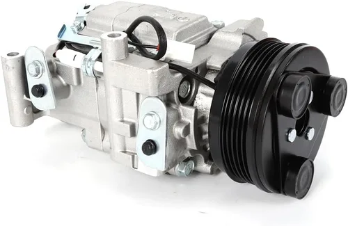 Vista 2 de Compresor de CA, compresor del A/C con el embrague para 2004-2009 57463
