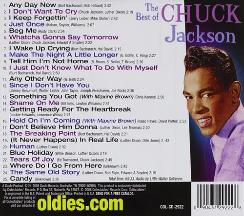 Vista 2 de Lo mejor de Chuck Jackson: 25 grabaciones originales