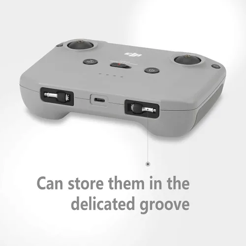 Vista 5 de Hanatora RC-N3/N1/N2/N1C Palillos de control remoto para DJI Neo, Mavic 3, Mini 4K/2 SE, Mini 4/3 Pro, Air 3S/3/2S, Air 2, joysticks de control