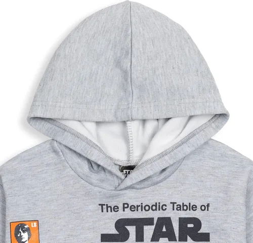 Vista 3 de STAR WARS Sudadera con capucha de forro polar para niños