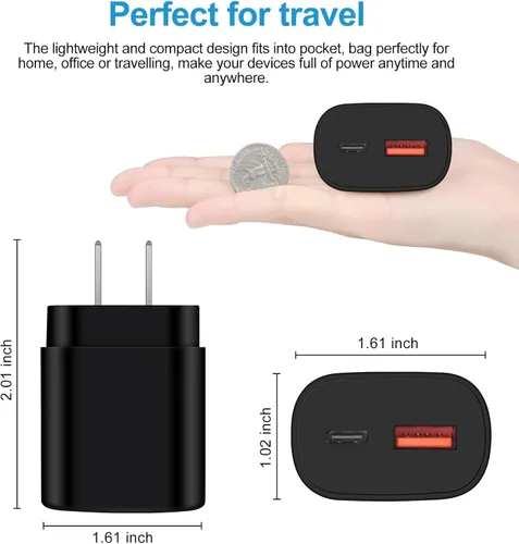 Vista 7 de Cargador de reloj USB C Samsung Magnético Cable de carga rápida para Galaxy Watch 8/8 Classic/7/Ultra/6/6 Classic/5 Pro/5/4/3/Active2,25W Dual USB C