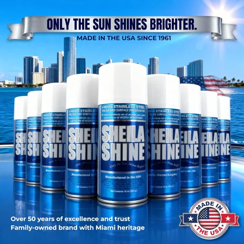 Vista 8 de Sheila Shine Limpiador y pulidor de acero inoxidable de 3 onzas – Limpia, pule y protege los aparatos de cocina, refrigeradores, fregaderos, hornos