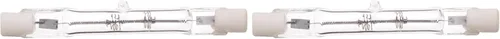 Vista 2 de Satco S3480 1/tarjeta 120V 100 vatios T3 R7S bombilla base, transparente