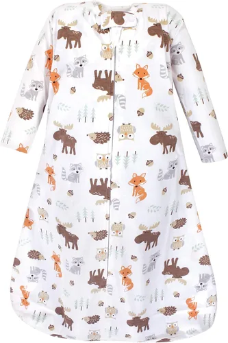 Vista 25 de Hudson Baby Saco de dormir unisex de algodón de manga larga para bebé