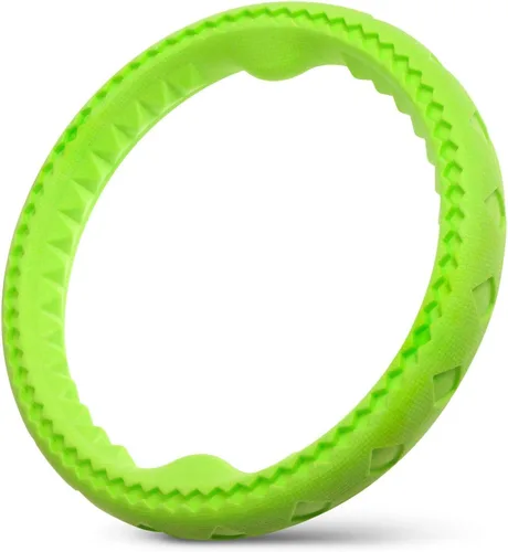 Vista 12 de Pelota de golosinas para perros, fútbol de goma suave, resistente a las golosinas dentales y mordeduras, duradero, no tóxico, juguete