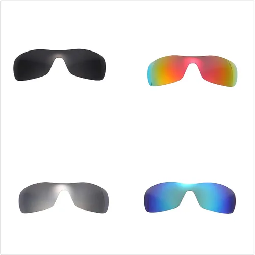 Vista 6 de NicelyFit 4 pares de lentes polarizadas de repuesto para gafas de sol Oakley Antix marcos de gafas de sol