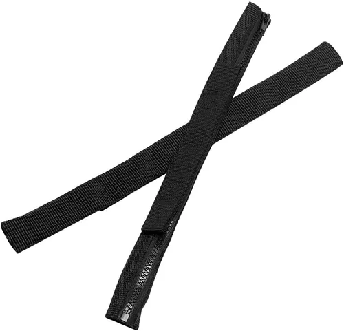 Vista 4 de VOFONO 2 correas de control de limitación de puerta ajustables resistentes y resistentes con cremallera para Jeep Wrangler Tj Jk Jl 2000 a 2018