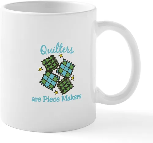 Vista 105 de CafePress Ascii - Taza de café de cerámica, taza de té, 11 onzas