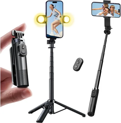 Vista 8 de Mini trípode para selfie, trípode flexible de bolsillo, agarre para teléfono Android para teléfono, portátil, tamaño pequeño, para viajes, teléfono
