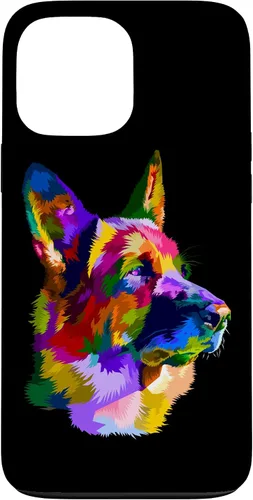 Vista 24 de Funda para iPhone 17 con diseño de pastor alemán para propietarios de perros