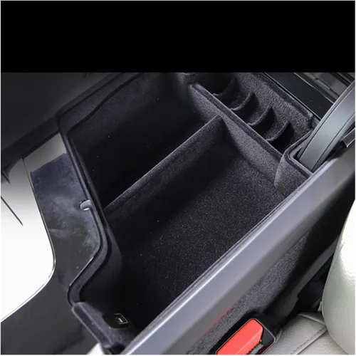 Vista 3 de Bandeja de almacenamiento para reposabrazos de automóvil, bandeja para consola central de accesorios de automóvil (color Xc40 Flocado)