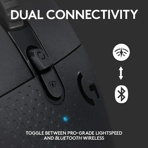 Vista 6 de Logitech G G604 Lightspeed - Mouse inalámbrico para juegos con 15 controles programables, hasta 240 horas de duración de la batería, modos