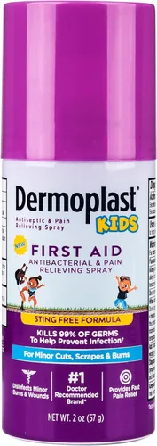 Vista 9 de Dermoplast Toallitas antisépticas medicinales, paños de primeros auxilios, analgésicos para cortes menores, rasguños y quemaduras sobre la marcha
