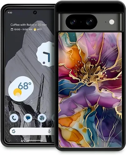 Vista 193 de Compatible con Google Pixel 4A 5G Mobile Case Creative Acrylic Back Panel Silicona Edge Case Slim Protección Especialmente para Google Pixel 4A 5G