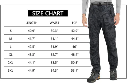 Vista 7 de SIKAINI Pantalones tácticos de secado rápido para hombre, ligeros, impermeables, para senderismo, Ripstop, con cinturón