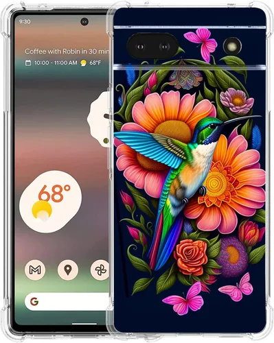 Vista 25 de Pixel 6a - Funda protectora de poliuretano termoplástico (TPU) resistente a los arañazos y a prueba de golpes para Google Pixel 6a