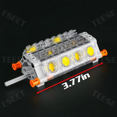 Vista 2 de TEESE Kit de accesorios del motor del cigüeñal 55pcs para el proyecto