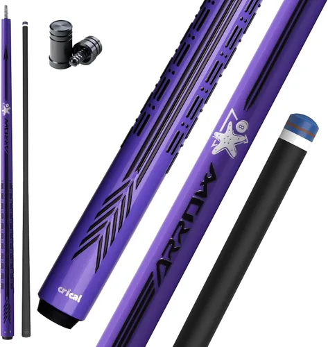 Vista 14 de CRICAL Carbon Fiber Pool Cue Stick, Pro Taper Shaft Low Deflection