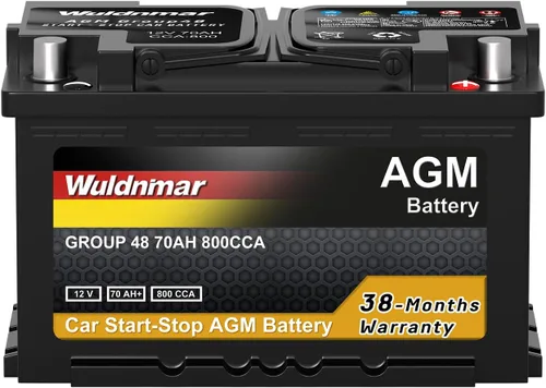 Vista 12 de Batería de litio de alto rendimiento para coche - G24 12V 60Ah con 1100CCA para sistemas de parada y arranque Auto