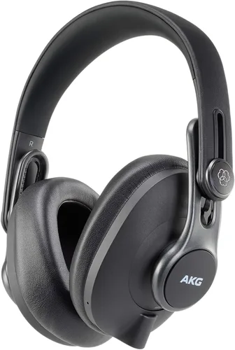 Vista 5 de AKG Pro Audio K361BT - Auriculares inalámbricos o con cable Bluetooth, sobre la oreja, con parte posterior cerrada, ligeros, plegables