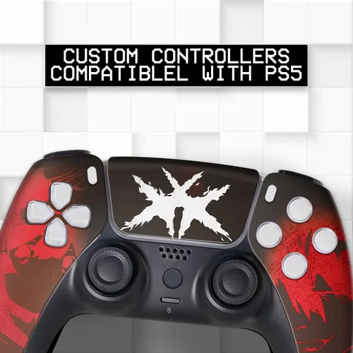 Vista 138 de Battman Custom PS-5 Controller Wireless compatible with Play-Station 5 Console by BCB Controllers Proudly Customized in USA with Permanent