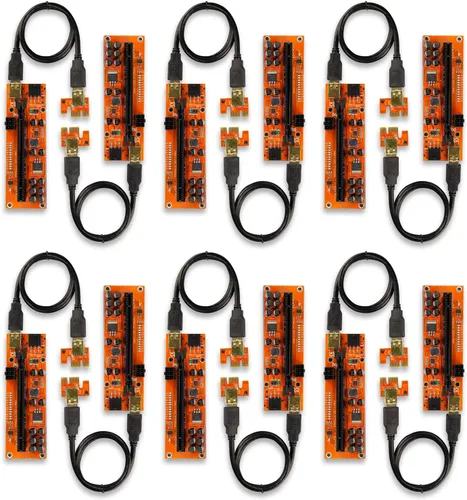 Vista 7 de AAAwave PCIE Riser VER 11 PRO 1x a 16x Extensión gráfica (paquete de 1)