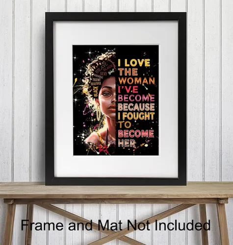 Vista 3 de Póster motivacional de afroamericanos, citas inspiradoras de mujeres negras, arte de pared, cita de motivación, orgullo afronegro, arte de pared