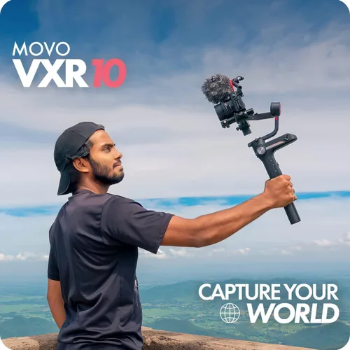 Vista 5 de Movo VXR10 Micrófono Shotgun Universal para Cámara - Micrófono de Cámara para DSLR, iPhone y Teléfonos Inteligentes Android - Compatible con Cámaras