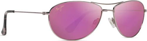Vista 2 de Maui Jim Gafas de sol polarizadas estilo aviador para hombre y mujer