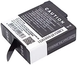 Vista 3 de Batería de 1250 mAh para GoPro 601-10197-00, AABAT-001, ASST1, CHDHX-501, CHDHX-701, CHDHX-701-RW, Hero 2018, Hero 5, Hero 5 Black, Hero 6, Hero 6