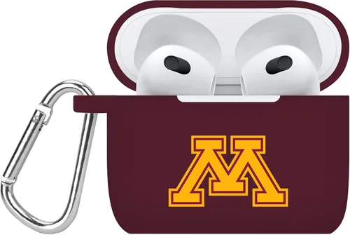 Vista 24 de AFFINITY BANDS Alabama Crimson Tide - Funda de silicona compatible con Apple AirPods Gen 3 (carmesí)