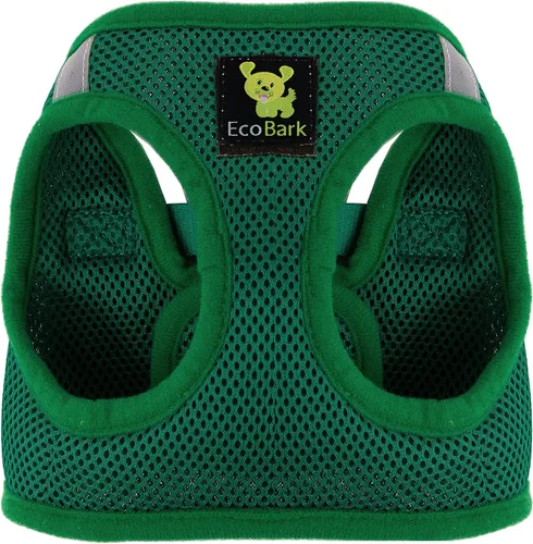 Vista 42 de EcoBark - Arnés para perro, arneses de taza de té ecológicos para perros XXS, XS y pequeños - Arnés reflectante y ajustable para cuerpo mini