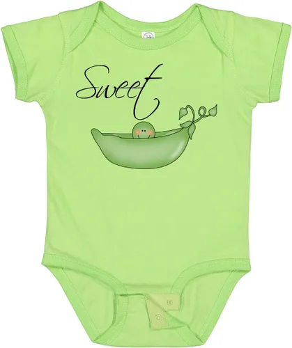 Vista 16 de inktastic Body de bebé Sweet Pea 0020 Blanco