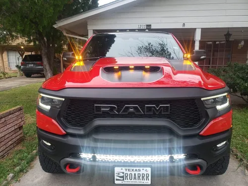 Vista 2 de M&R Automotive - Barra de luz LED Barra de luz LED RAM TRX M&R de 40 pulgadas ultra brillante 2019 2020 2021 2022 Fácil instalación de luz LED