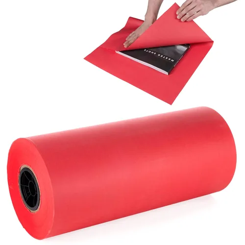 Vista 13 de IDL Packaging SatinPack - Hojas de papel de seda negro de 24 x 36 pulgadas, paquete de 100, duraderas 20# (33 GSM), hechas en Estados Unidos, hojas