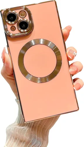 Vista 148 de Owncase Funda Magnética para iPhone 11, (Compatible con MagSafe) (Protección Completa de Lente de Cámara) (Esquinas Reforzadas) Funda Parachoques