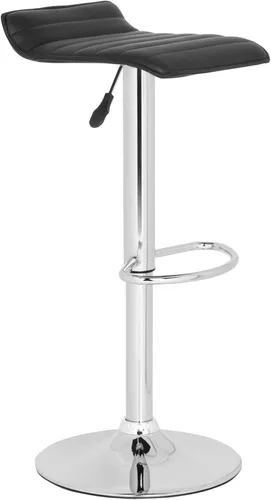 Vista 5 de Safavieh Home Collection Kemonti Taburete giratorio ajustable de gas de 22.4 a 30.9 pulgadas