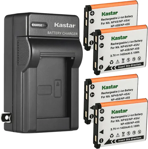 Vista 7 de Kastar Reemplazo del cargador de batería de pared de CA para Fujifilm FinePix JV100 FinePix JV105 FinePix JV150 FinePix JV155 FinePix JV160 FinePix